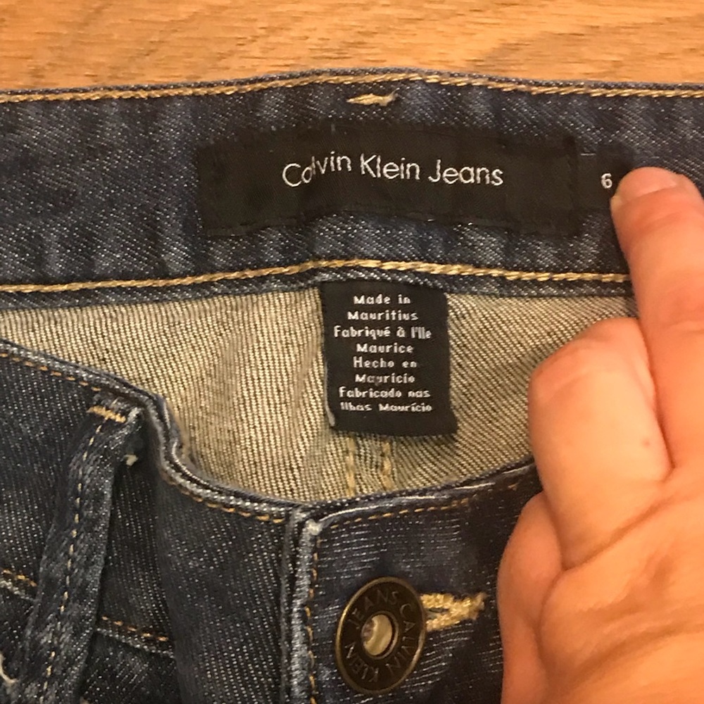 Calvin Klein Size 6 Ultimate Boot Jeans - Picture 5 of 6